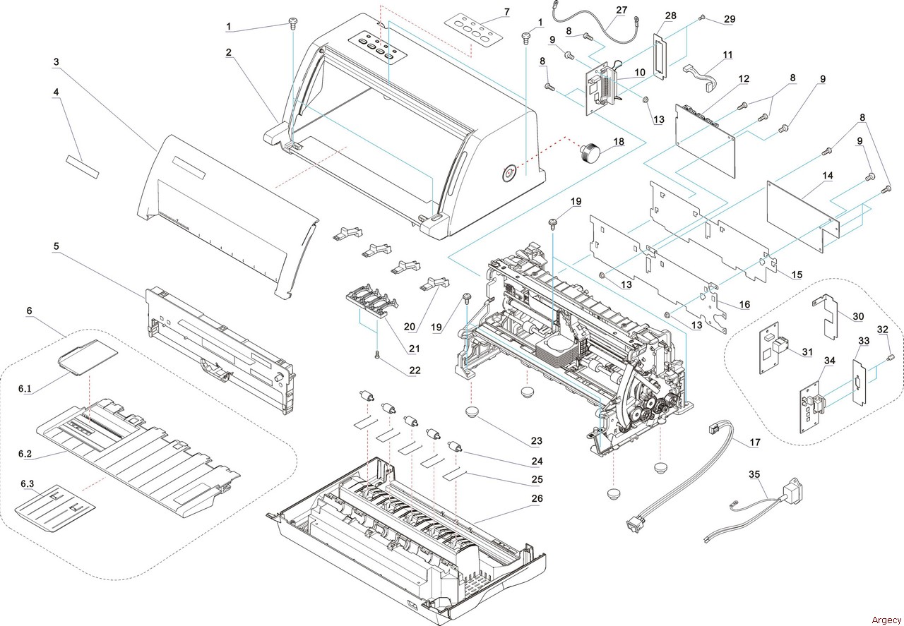 Dascom 1145 Printer